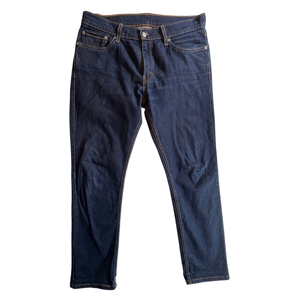 Levis 511 Slim Fit Jeans Mens 32x30 Dark Indigo Blue Stretch Denim 04511-5098